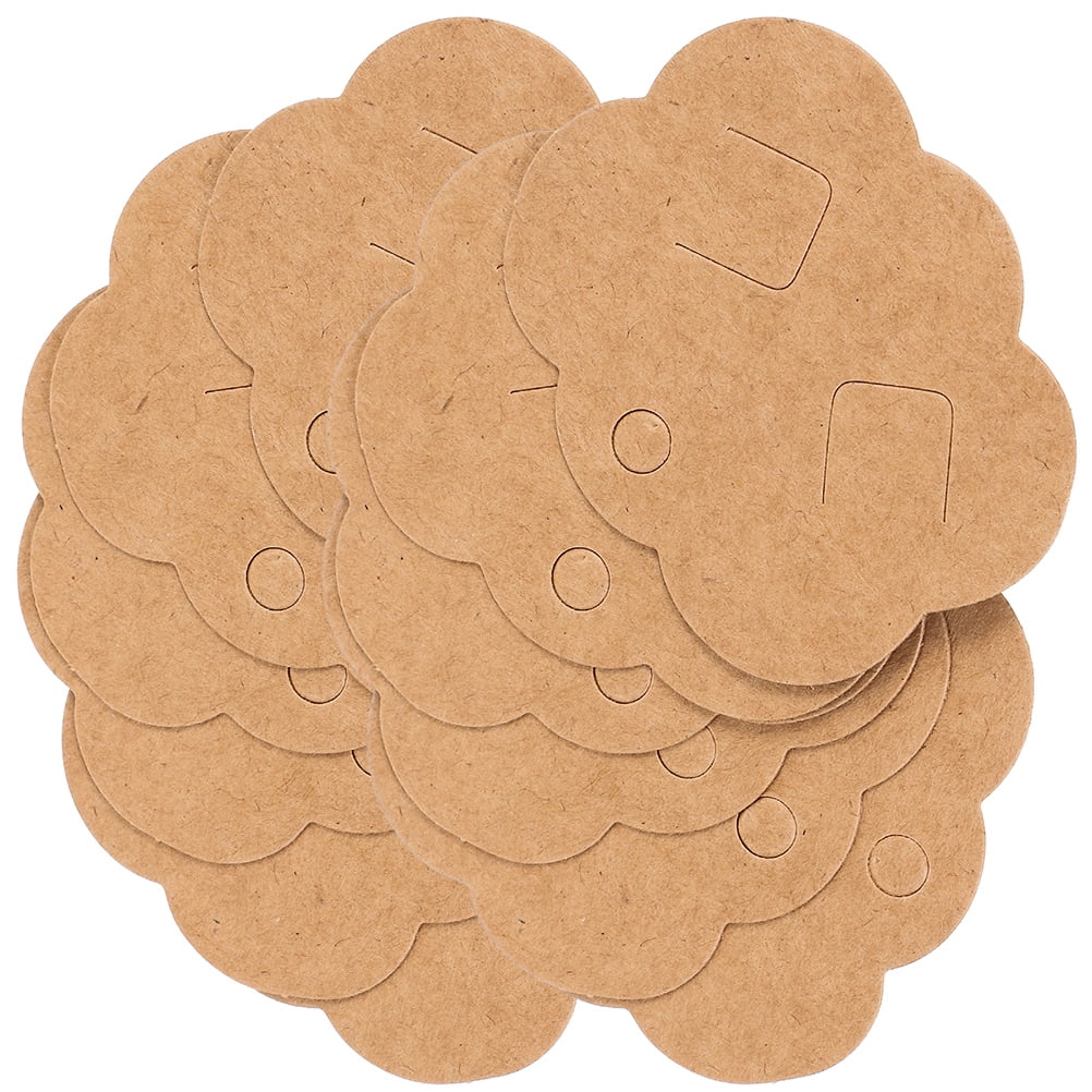 200Pcs Earring Display Cards Necklace Bracelet Jewelry Packaging