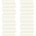 thumbnail image 1 of 200Pcs Gold S-Shaped Metal Christmas Ornament Hooks, No Drill Hanging Hooks for Xmas Tree Baubles, Festive Ornament Hangers for Holiday Decor, Multi-Purpose Metal Hooks for Home & Garden, 1 of 5