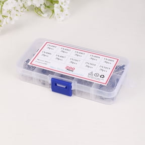 LITINKIMI 200-Piece Switching Diode Kit for Transistor Testing with Build and Easy Installation