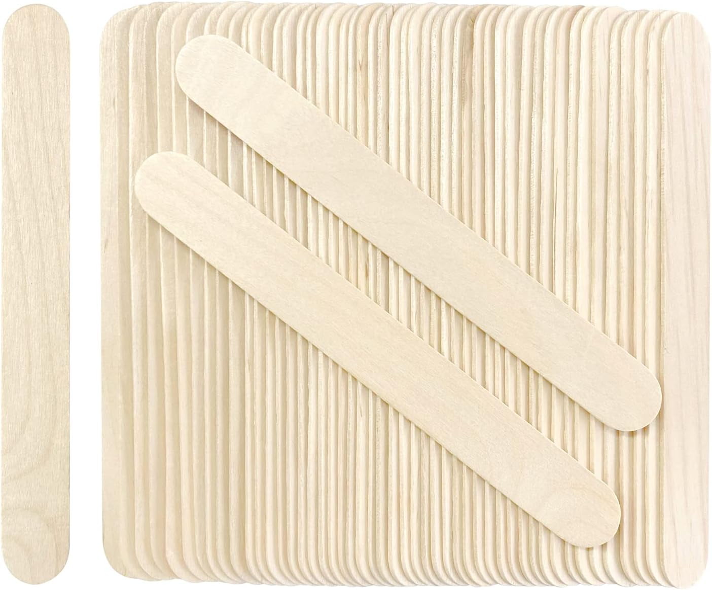 200Pcs Jumbo Wooden Craft Sticks Wooden Popsicle Craft Sticks Stick 6 200Pcs Jumbo Wooden Craft Sticks Wooden Popsicle Craft Sticks Stick 6