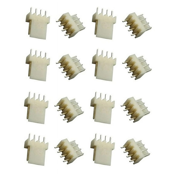 200Pcs KF2510 Connector 2.54MM PITCH Male Pin Header 4Pin Fan Connector for ASIC Miner Antminer S9 Z9 Z15 L3+ DR3 T2T A9