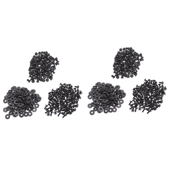 200Pcs Lok Screw Set Chicago Screw Comes with Washer for DIY Kydex Sheath Hand Tool Parts