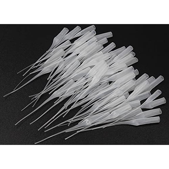 200Pcs Micro CA Glue Tips, Precision CA Applicator Tips Extender for DIY, Crafting, Lab Dispensing, Adhesive Dispensers, Used for Bottles with Nozzle