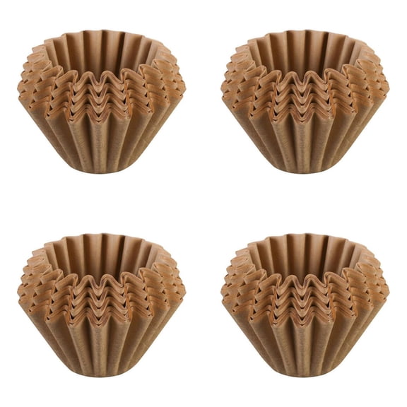 200Pcs Mini Coffee Filters, 5 Cup Coffee Filter, Ideal for Brewing Coffee in 5-Cup Coffee Makers, Single-Serve Pots(1.82.7 Inch)