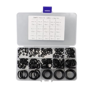 200Pcs O Rings Assortment Kits Rubber Washers Pressure Washer Gasket Rings for Plumbing, Automotive and Faucet Repair