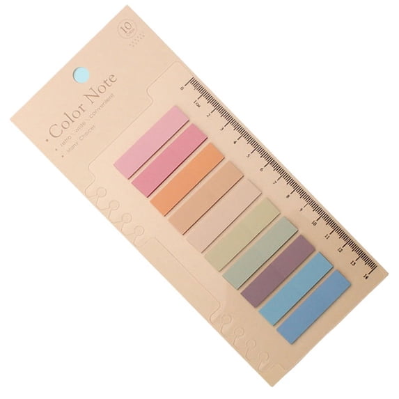 200Pcs OBOSOE Sticky Tabs, Book Tabs for Annotating Books, Aesthetic Index Tabs, Sticky Notes, Page Markers, Translucent, Writable, Repositionable, for Classify File, Filing Products Supplies, Style 3