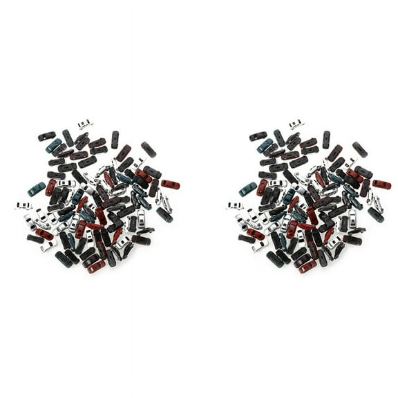 200Pcs Painted Model Car Building Train Layout Scale N Z (1 to 200) C200-4