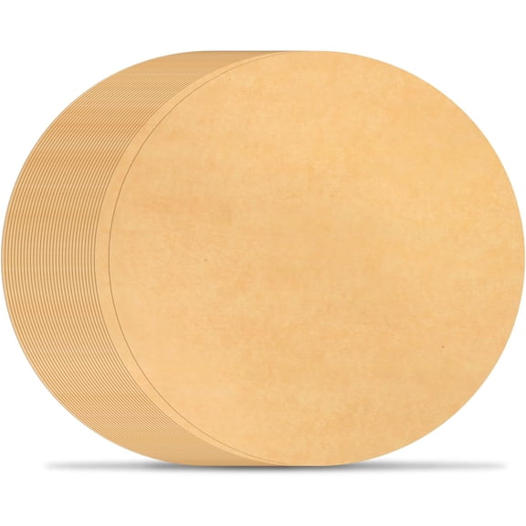 200Pcs Parchment Paper Rounds, Hamburger Patty Paper/Burger Press Paper, Non Stick Small Pre-cut Round Parchment Paper for Cake Pan, Burger Patty Maker