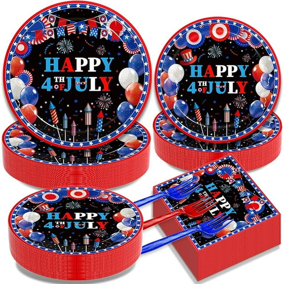 200Pcs Party Tableware Set, Back in 1975 Birthday Party Decorations Supplies for Men Women Cheers to 50 Years Birthday Party Dessert Plates Napkins Forks Favors, Serve 50