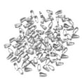thumbnail image 1 of 200Pcs Pinch Bails Connectors Pendant Clasp Metal Necklace Hooks Jewelry Accessories Claw Bail Pinch Clasps for DIY Crafting, Dangle Charm, 1 of 9