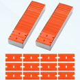 thumbnail image 1 of 200Pcs Plastic Razor Blades Wall Paper Scraper ​Paint Scraper Glass Scraper Re-Move DecalsStickersAdhesive LabelClean Glass, 1 of 5