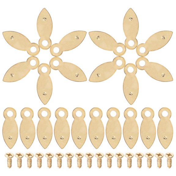 200Pcs Plated Gold Metal Picture Frame Fasteners Heavy Duty Picture Frame Buckle for Versatile Frames