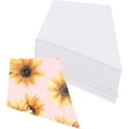 thumbnail image 1 of 200Pcs Quilting Paper Templates Trapezoid Paper Piecing Paper for Quilting White Quilt Patterns Templates English Paper Piecing for Patchwork Sewing Projects, 1 of 9