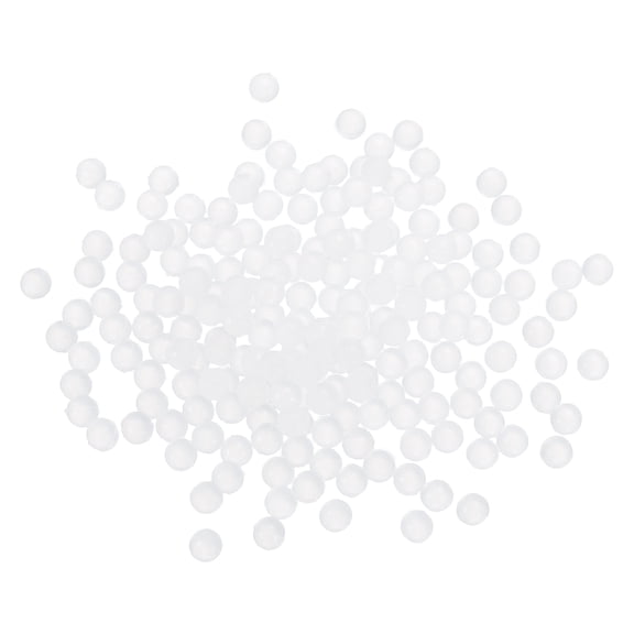 200Pcs Raised Panel Cabinet Door Spacers, 3/16"(4mm) Ball Stabilizers, White