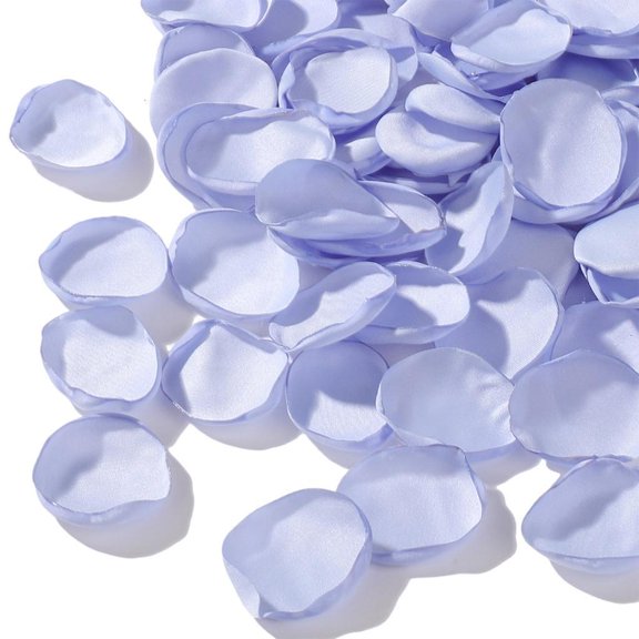 200Pcs Realistic Simulated Silk Fabric Rose Petal Artificial Fabric Flower Petal for Art Craft Wedding Decoration