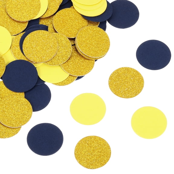 200Pcs Round Confetti Glitter Confetti Table Decor,1.2x1.2Inch,3 Color