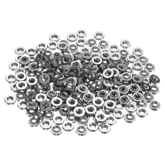 200Pcs Self-Clinching Nuts, #6-32 x 0.11" 304 Stainless Steel Rivet Fastener