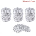 thumbnail image 1 of 200Pcs Self-adhesive Foam Pressure Sensitive Seal Cap Lining Tamper Resistant Seals Liner For Cosmetic Jar Bottle Pot 20MM-82MM, 1 of 11