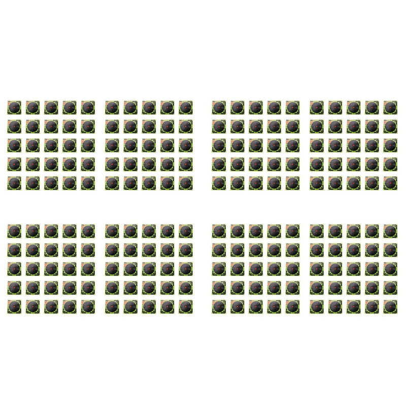 200Pcs/Set Hunting Targets 8x8 Inch Self Adhesive Paper Reactive Splatter Targets Stickers