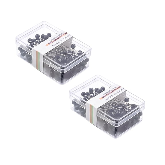 200Pcs Sewing Pins Pin For Sewing 100 Sewing Pins Set For Sewing Diy Projects Ewing Pins Straight Pins For Fabric Multicolor Pearlized Head Pins Long Quilting Pins Needle And Thread Kit