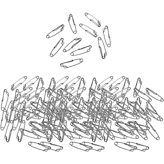 200Pcs Stainless Steel Long Line Longline Clips for Fishing Snapper Shark, 60mm
