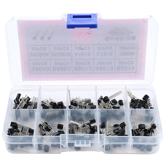 200Pcs To92 Transistors 10 Different Types 20Pcs Each For Electronics Diy Work