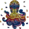 thumbnail image 1 of 200Pcs Unique Octopus Wooden Jigsaw Puzzles for Adults 27.9x33.6cm/11x13in Animal Jigsaw Puzzles Wood Adult Colorful Jigsaw Puzzles Gifts for Birthday DIY, 1 of 7