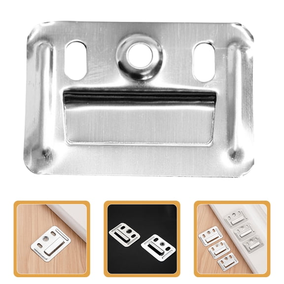 OUNONA 200Pcs Integrated Wall Panel Clamps Furniture Fixing Pieces