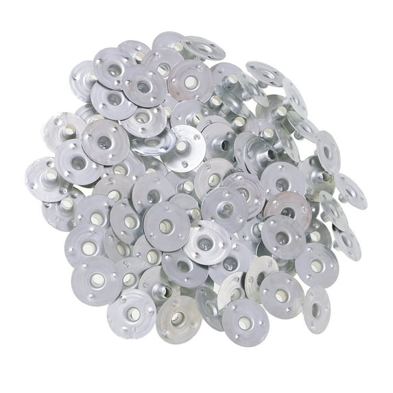 200Pcs Wick Metal Sustainer Tabs Making Supplies 12.5x3mm