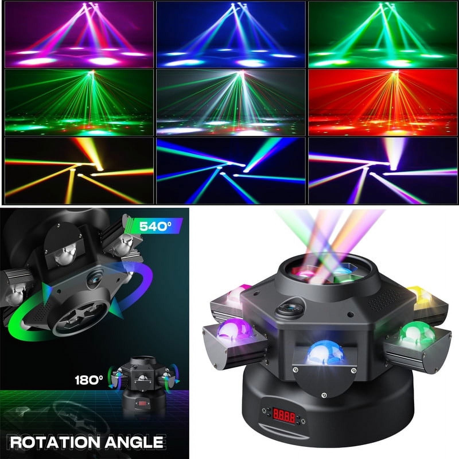 200W 10 LED Beam Moving Head Stage Lighting RGBW DMX Strobe 200W 10 LED Beam Moving Head Stage Lighting RGBW DMX Strobe