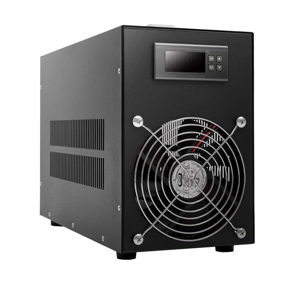 200W Aquarium Chiller, 15.85Gal Fish Tank Cooling Machine with Digital Temp Display & Long Probe for Freshwater Plant Tank
