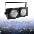 thumbnail image 1 of 200W COB LED Par Light DMX Stage DJ Disco Audience Blinder Light Warm Cool White, 1 of 10