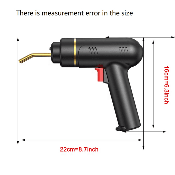 200W Cordless Plastic Welder Plastic Welding Kit