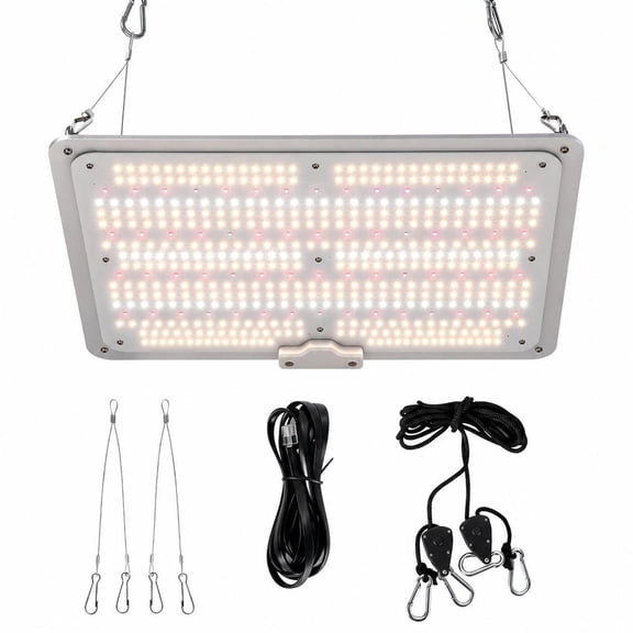 200W Dimmable Full Spectrum LED Grow Light, Sunlike Quantum Board with Red & IR for Indoor Plants, 120V US Standard