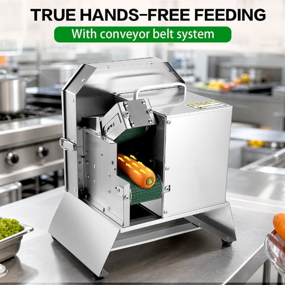 200W Electric Vegetable Slicer Commercial Fruit Slicing Machine Potato Slicer Electric Cabbage Shredder Machine