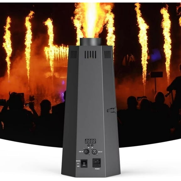 200W Flame Effect Machine Fire Stage Effect Equipment Spray Fire Projector