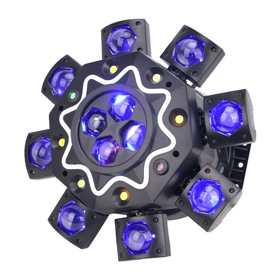 200W LED 8 Arms King Kong Stage Light Beam Strobe Effect LED Strip Disco Light For Bar Club Wedding