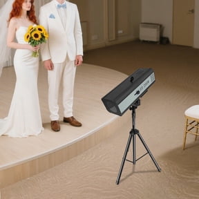 200W LED Follow Spot Light Manual Control Spotlight Stage Light Adjustable Aperture DJ Wash Light for Party Disco Wedding Birthdays Christmas Party Show 110V