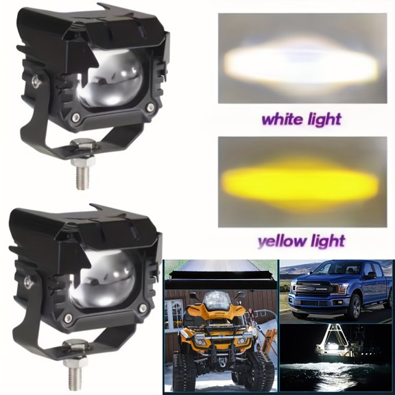 200W LED Off-Road Light Bar 23000LM Super Bright, Waterproof Vehicle Work Light for Trucks, Boats, ATV, SUV, Motorcycle, Easy Install Exterior Lighting