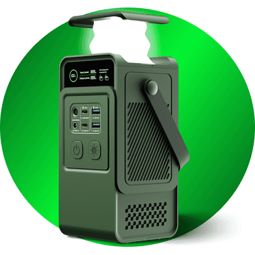 200W Portable Power Bank Station -192Wh LiFePO4 Battery, 150W Fast Charging, Lightweight 1.75kg, Ideal for Camping, Outdoor Adventures, and Emergency Backup,same to c300 dc
