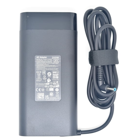 200W Power Supply Adapter for HP Victus 15 16 Gaming Laptop Charger 4.5*3.0mm Tip