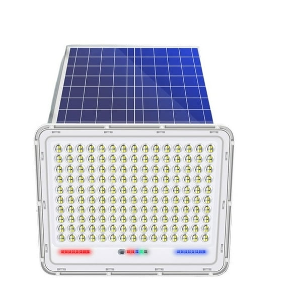 200W Solar Lights Outdoor Garden LED Refletor Garden Buildings Sunlight Waterproof Lamp Spotlight Emergency Lighting Wall Light