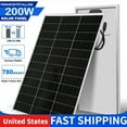 thumbnail image 1 of SolarHorizon Solar Panel 200W 12V Monocrystalline Portable Waterproof for RV Camping Home Marine Boat Off-Grid Systems, 1 of 7