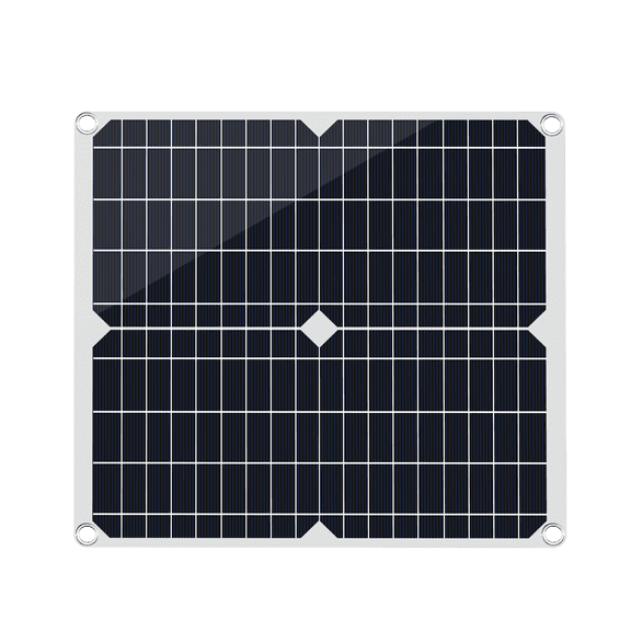 Hendoct 200W Solar Panel with 100A Controller, Black HighEfficiency Monocrystalline for Car/RV/Outdoor Activities/Mobile Phone Charging