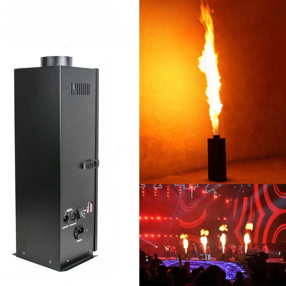 PartyKindom Stage Flame Machine Flame Machine Metal Black 1Pack ...