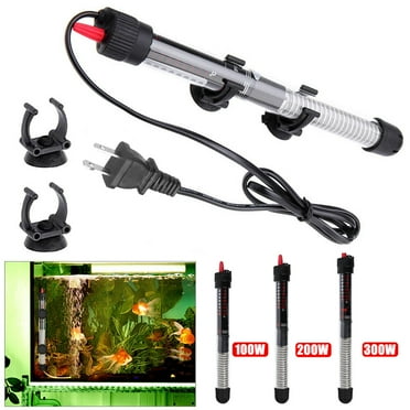 200W Submersible Adjustable Aquarium Heater,Fish Tank Heater for 20-100 Gallon Fish Tank,1 PC
