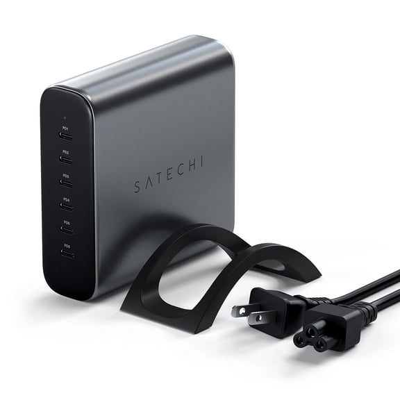 200W USB-C 6-Port GaN Charger