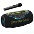 thumbnail image 1 of 200W Wireless Bluetooth Speaker with 1Microphone, RGB Lights , 10M Range, Black, 1 of 7