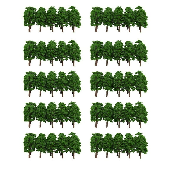 200X Train Model Tree Set Railway Wargame Scenery N Scale Park Street Layout 8cm