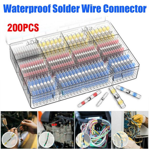 200X Universal Solderstick Waterproof Solder Wire Connector Kit Tool Accessories